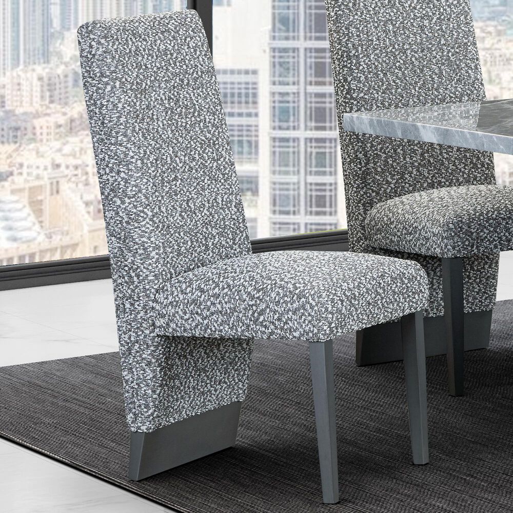 Global Furniture USA Contemporary Polyester Dining Chair in Tantum-Taupe, , large