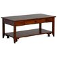 Y & T Woodcraft Sienna Shaker Coffee Table with Casters in Michaels Cherry, , large