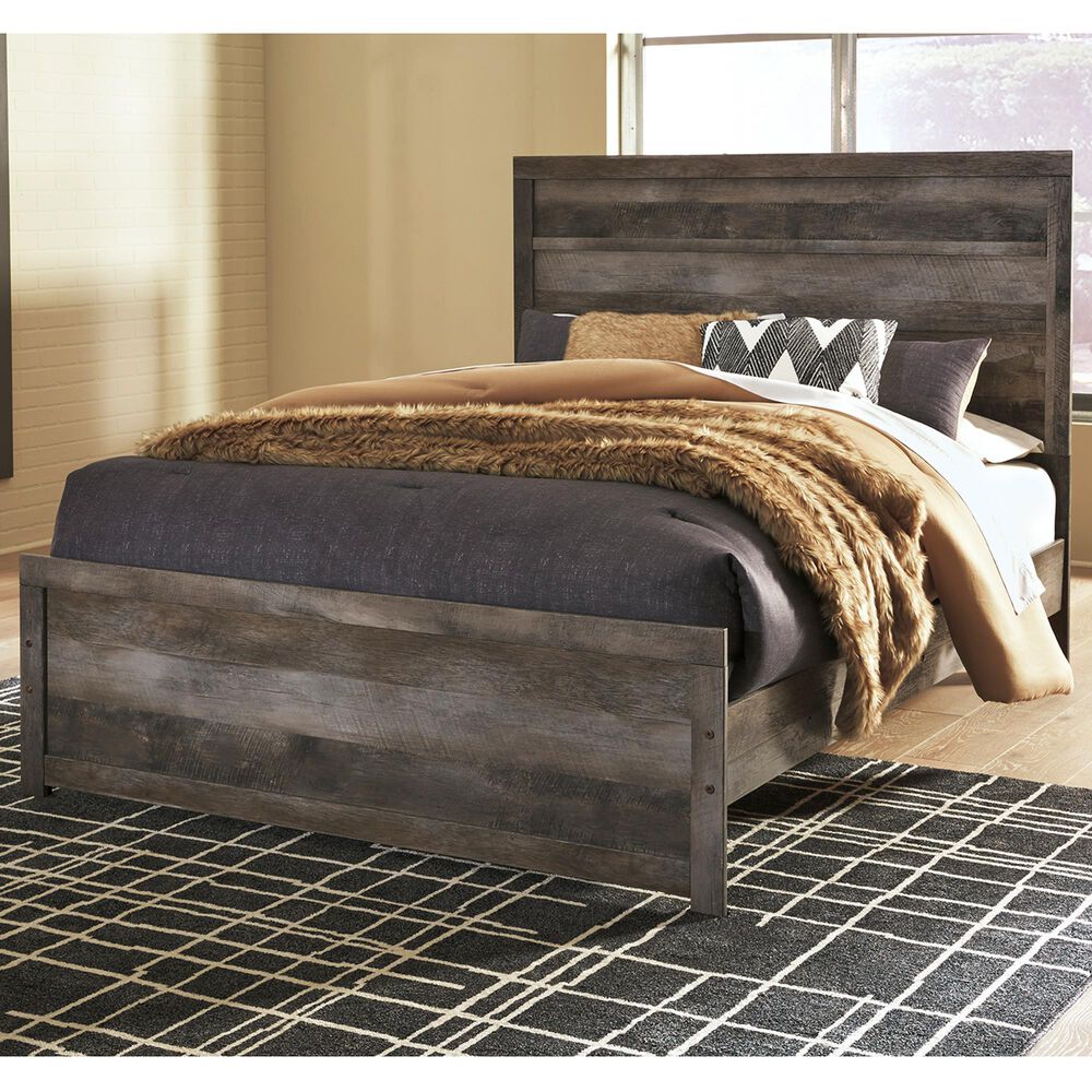 Ashley Wynnlow Queen Panel Bed in Gray, , large
