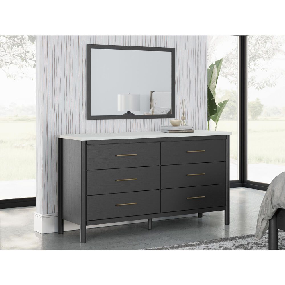 Ashley Cadmori 3-Piece King Platform Bedroom Set in Black and White, , large
