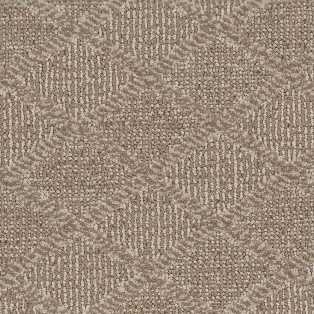 Karastan Rhombus Carpet in Aged Leather, , large