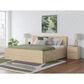 Ashley Onita Queen Panel Platform Bed with 2 Side Storage in Natural, , large