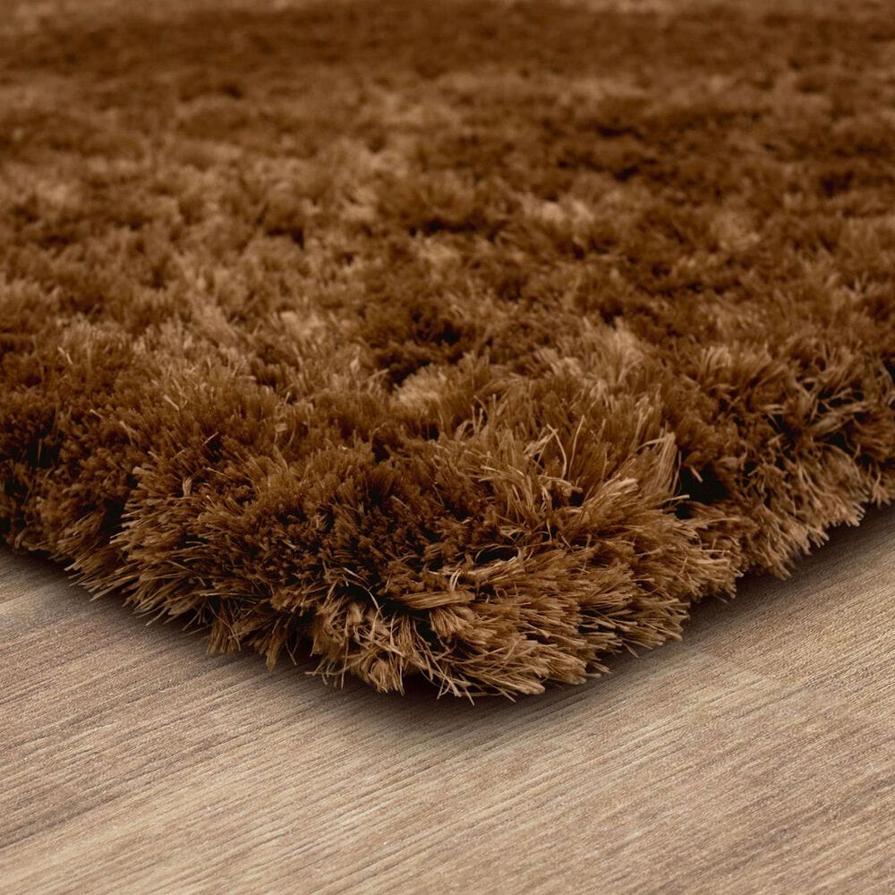 Karastan Billow Shag 7&#39;10&quot; x 10&#39; Rust Area Rug, , large