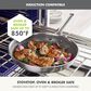 Green Pan Apex Hybrid 8" Ceramic Open Frypan in Stainless Steel, , large