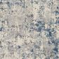 Nourison Rustic Textures Ivory, Grey and Slate Blue 9"3" x 12"9" Area Rug, , large