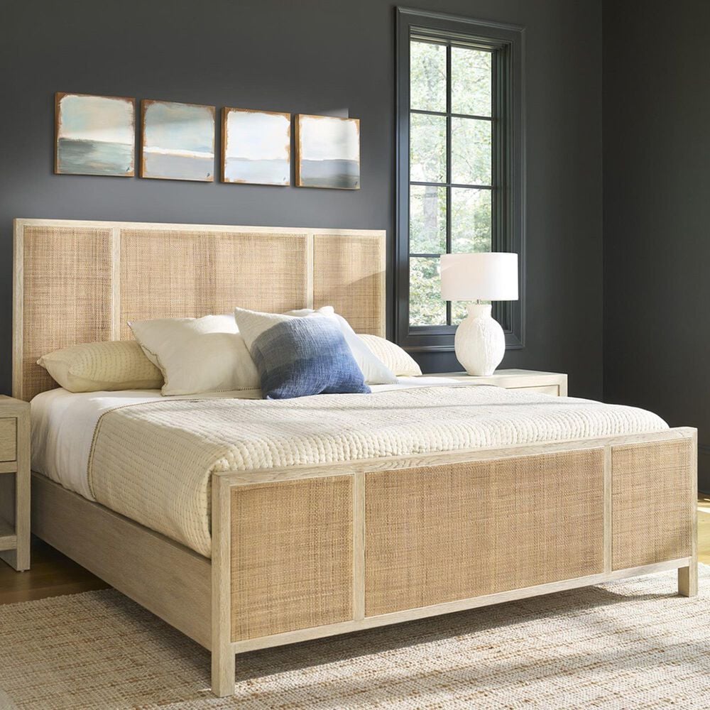 Universal Furniture Oasis Queen Panel Bed in Natural, , large