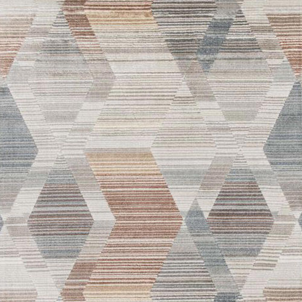 Central Oriental Landscape Dawsyn Salt and Multicolor 9'10" x 12'10" Area Rug, , large