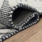 Drew and Jonathan Home Sirocco Tipaza 6" x 9" Black and White Area Rug, , large