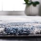 Safavieh Cyrus Shag 3" x 5" Ivory and Blue Area Rug, , large