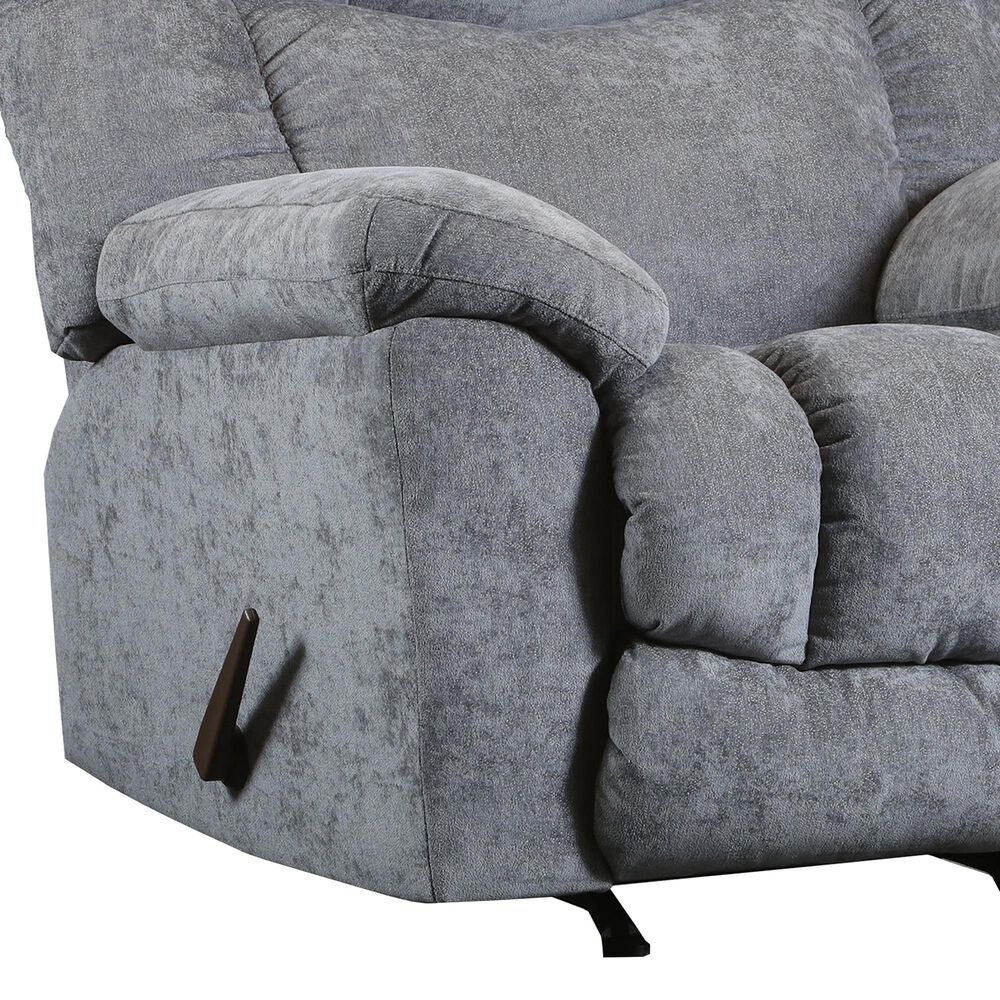 Southern Motion Clayton Manual Rocker Recliner in Avery Charcoal, , large