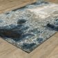Oriental Weavers Venice Modena 5"3" x 7"3" Blue and Beige Area Rug, , large