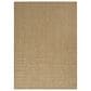 Nourison Courtyard Jute 5" x 7" Indoor/Outdoor Area Rug, , large