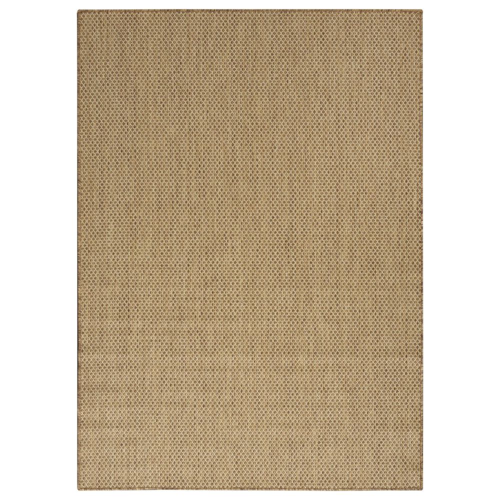 Nourison Courtyard Jute 5" x 7" Indoor/Outdoor Area Rug, , large