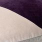 Surya 20" Square Throw Pillow in Plum and Wheat, , large