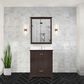 Lexora Home Dukes 30" Single Bathroom Vanity in Espresso with 2 cm White Cultured Marble Top and Rectangular Sink, , large