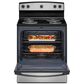 Amana 30" Freestanding Electric Range with Easy-Clean Glass Door in Stainless Steel, , large