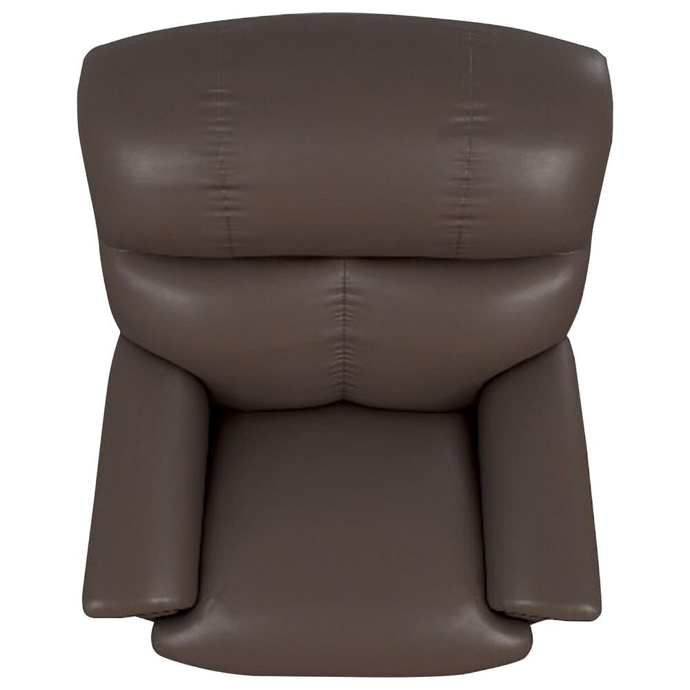 La-Z-Boy Reed Manual Rocker Recliner with Tall Base in Vacation Walnut, , large