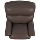 La-Z-Boy Reed Manual Rocker Recliner with Tall Base in Vacation Walnut, , large