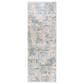 Surya Brunswick 2"7" x 10" Sage, Gray, White and Blue Runner, , large