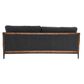 Classic Home Modern Farmhouse Renfro Sofa in Navy and Reclaimed Pine, , large