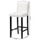 Baxton Studio Libra Bar Stool in White (Set of 2), , large