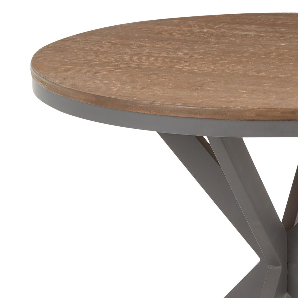 Lumisource Dakota Dinette Table in Brown/Grey, , large