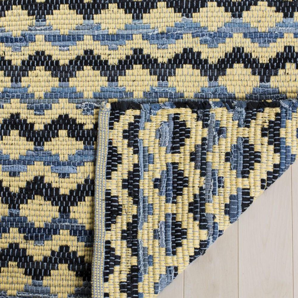 Safavieh Montauk 8&#39; x 10&#39; Gold, Blue and Black Area Rug, , large