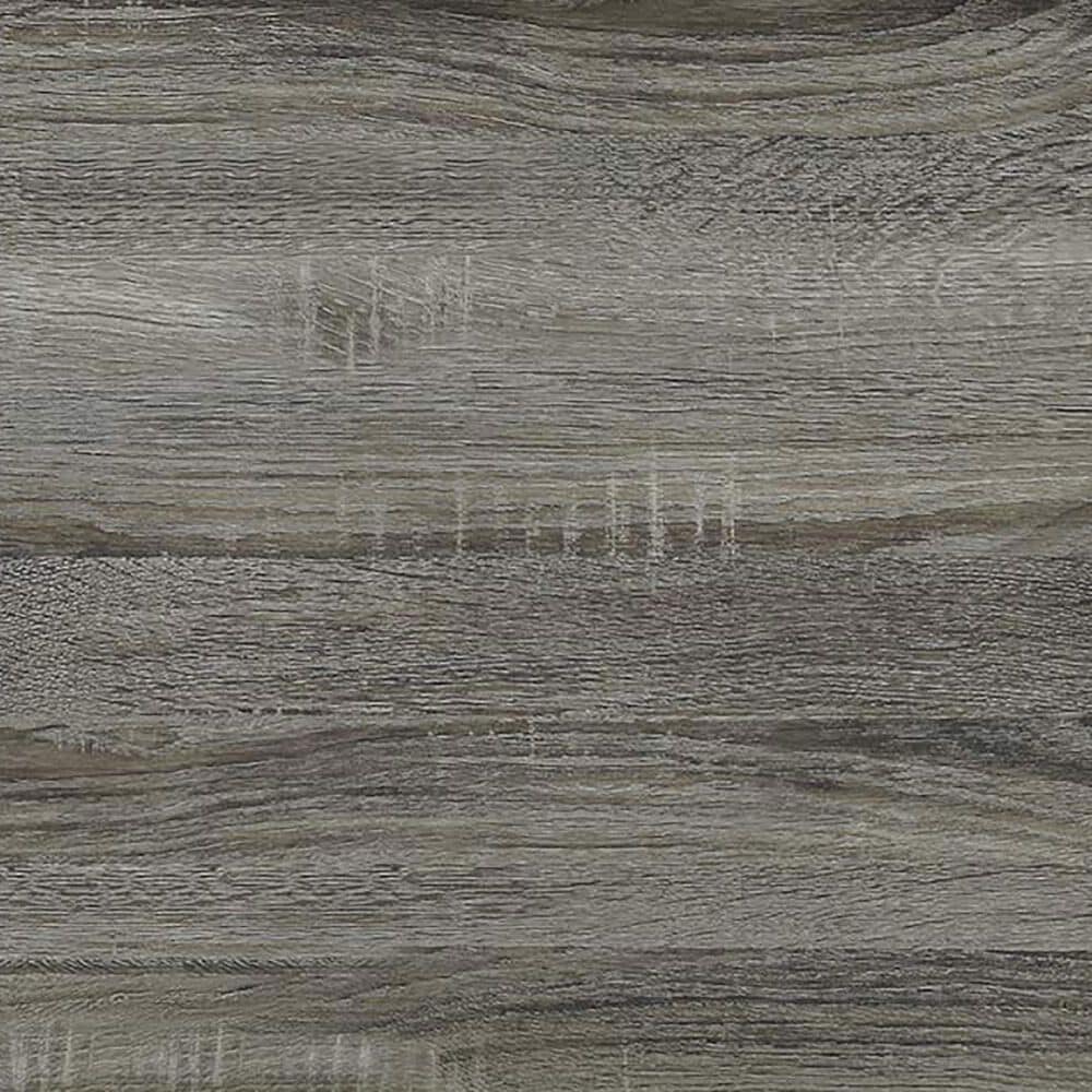 HOMLUX 3-Tier End Table with Door in French Oak Grey and Black (Set of 2), , large