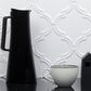 Soho Studio Terra Ignis Relief Lantern Blanco 6.25" x 7.25" Ceramic Tile, , large