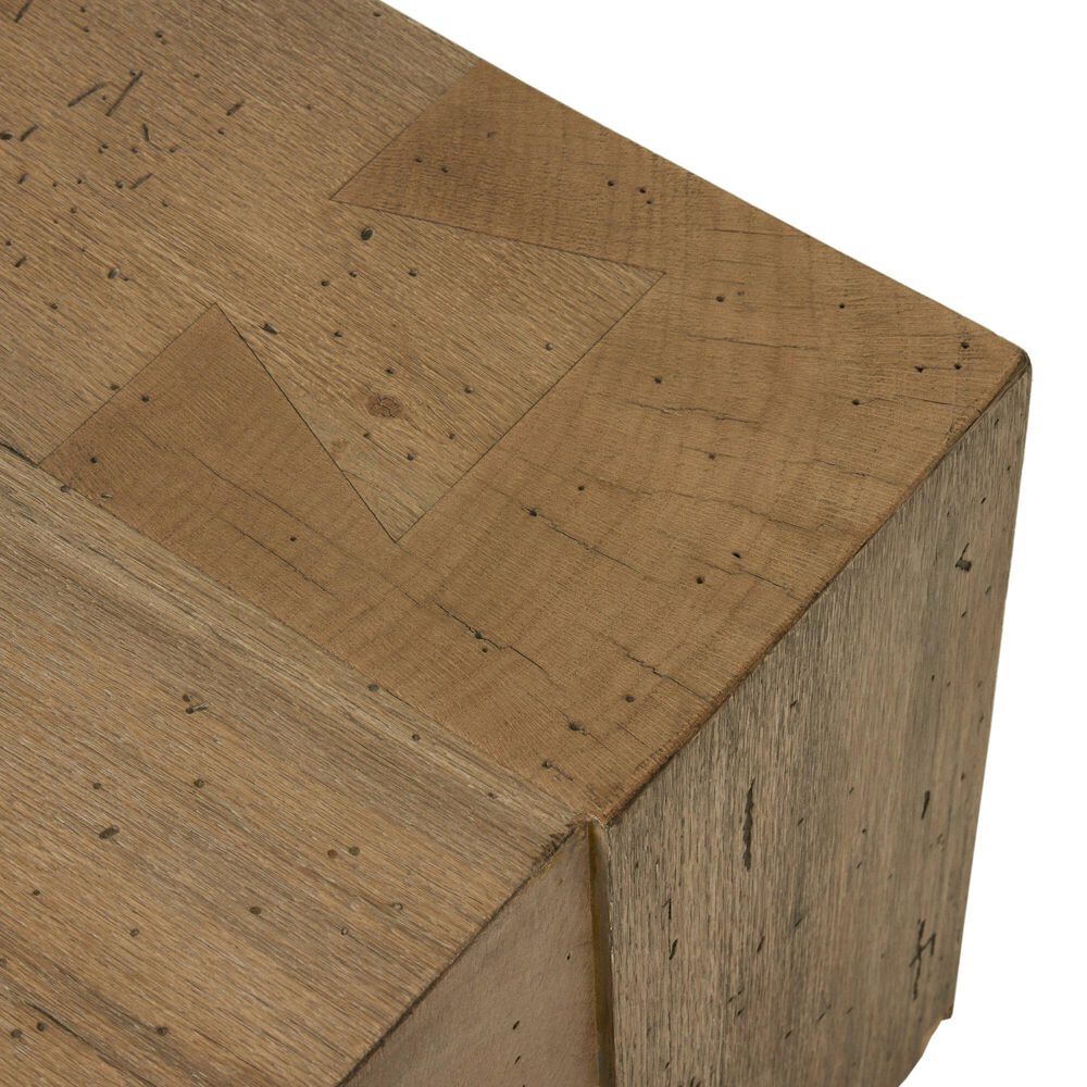 Four Hands Abaso Coffee Table in Rustic Wormwood Oak, , large
