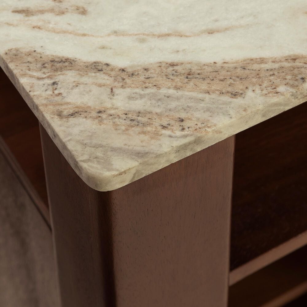 Ashley Tobinville Accent Cabinet in Taupe, White, Gray and Dark Brown, , large