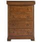 Universal Furniture New Lou 5-Piece California King Sleigh Bedroom Set in Cognac, , large