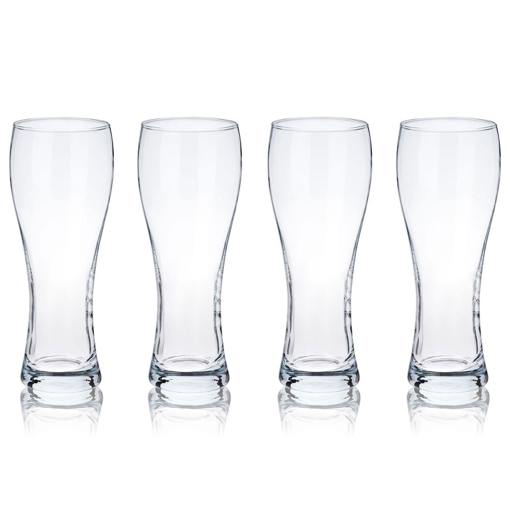 True Wheat Beer Glasses in Clear (Set of 4), , large