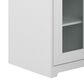 Bush Cabot 60" L-Shaped Desk with Hutch and Storage in White, , large