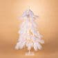The Gerson Company 4" Downswept Tree with 190 Warm White Lights in White, , large