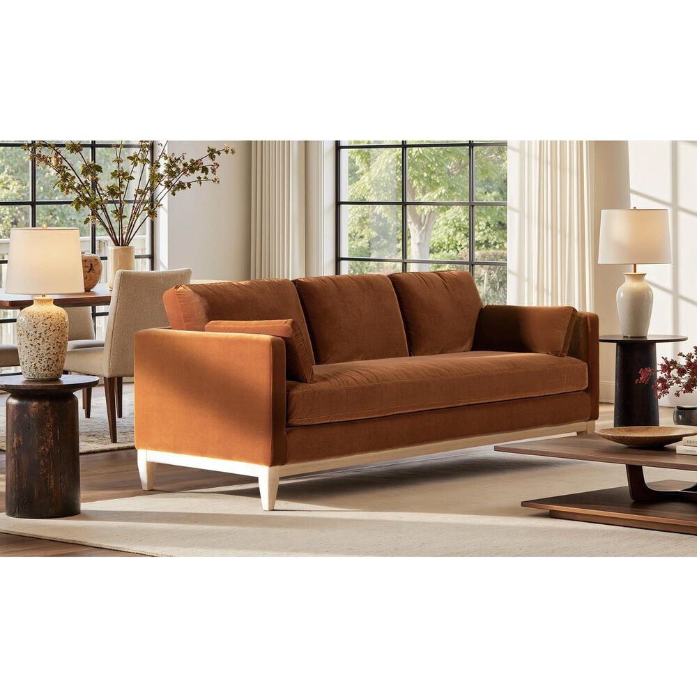 Jennifer Taylor Home Knox Accent Arm Chair in Burnt Orange, , large