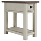 Ashley Bolanburg Chairside End Table in Weathered Gray and Antique White, , large