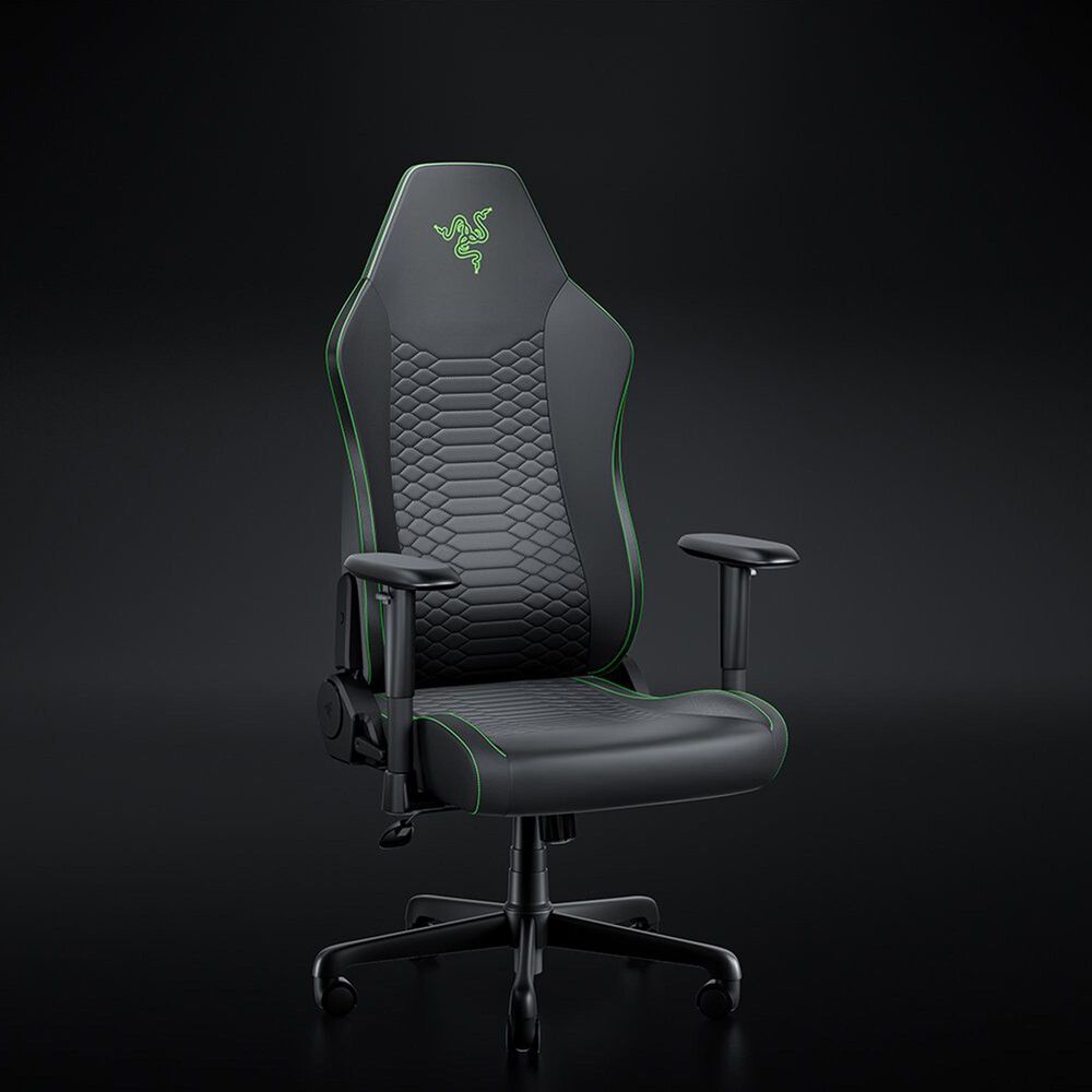 Razer Iskur V2 X NewGen Ergonomic Gaming Chair in Black and Green, , large