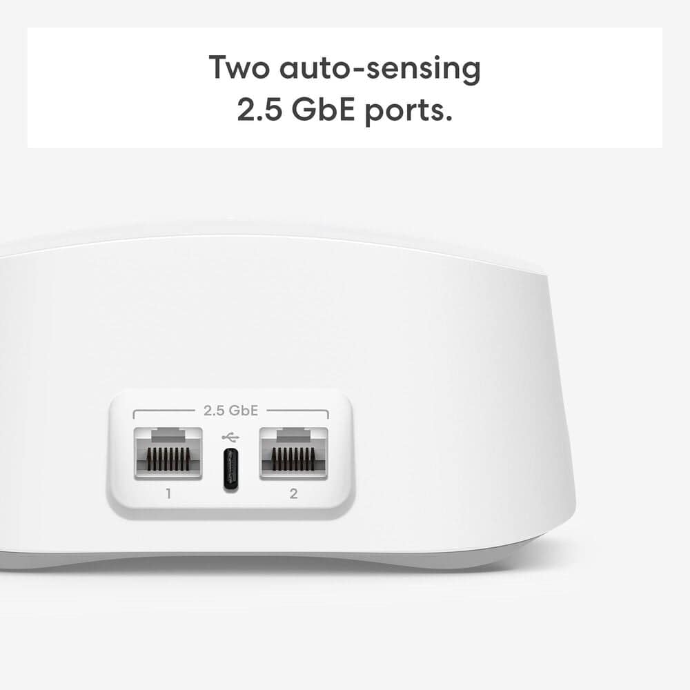 eero 1-Pack Pro 6E Mesh Wi-Fi 6E Router with 3-Pack 7 Mesh Wi-Fi 7 System in White, , large