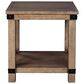 Ashley Aldwin Rectangular End Table in Weathered Gray Brown, , large