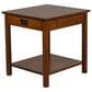Y & T Woodcraft Lodi Mission End Table in Michaels Cherry, , large