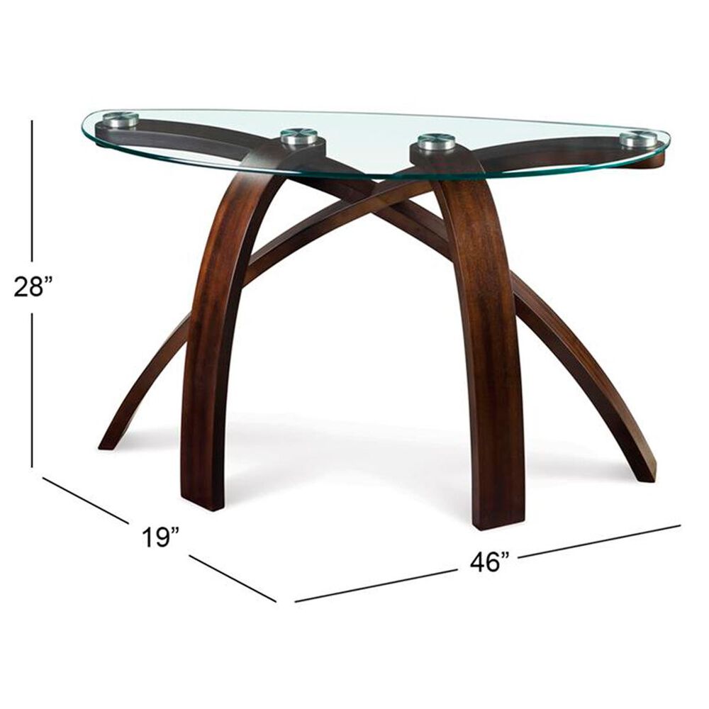 Nicolette Home Allure Sofa Table in Hazelnut, , large