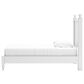 Ashley Mollviney Twin Panel Bed in Matte White, , large