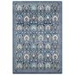 Safavieh Evoke EVK251C-5 5"1" x 7"6" Blue/Ivory Area Rug, , large