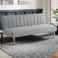 Lifestyle Solutions Salem Convertible Sofa in Light Gray, , large