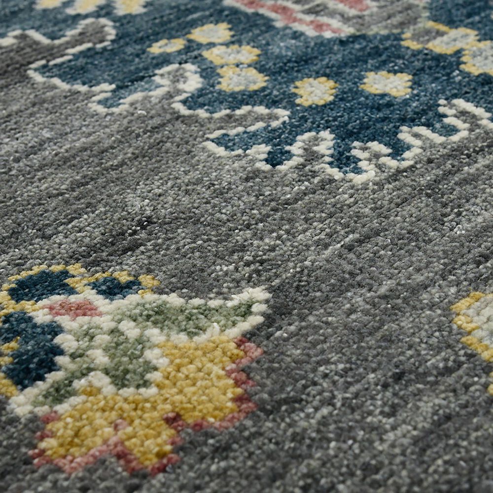 Amer Rugs Jaigarh 2&#39; x 3&#39; Pebble Gray and Ivory Area Rug, , large