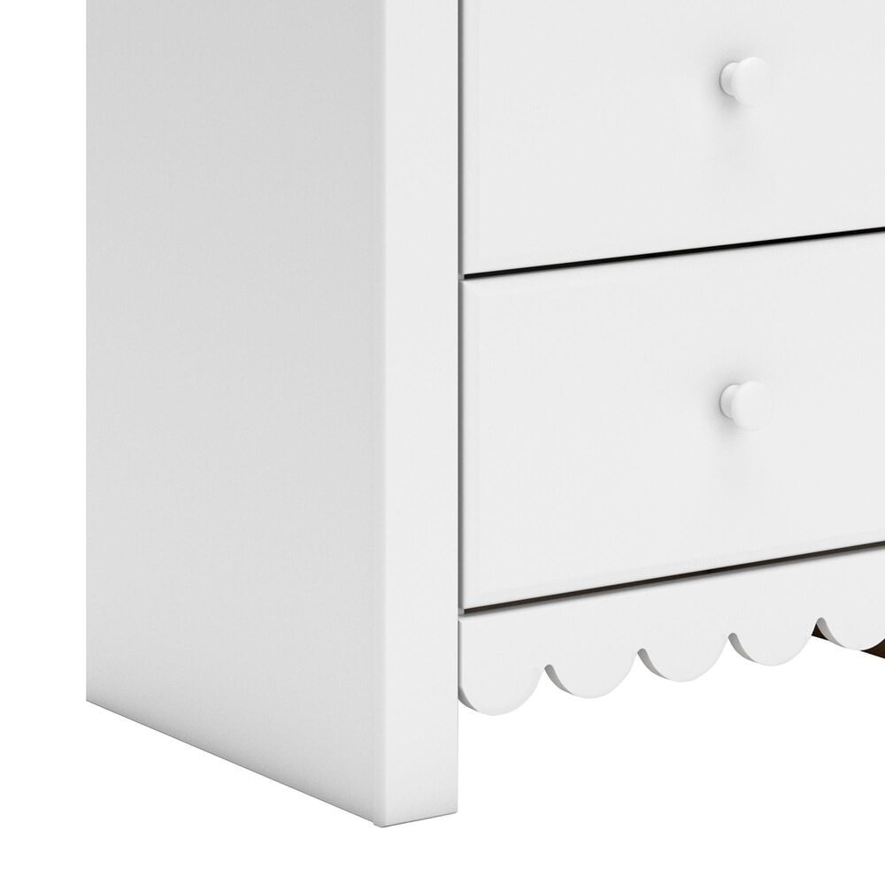 Ashley Mollviney 2-Drawer Nightstand in Matte White, , large