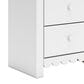 Ashley Mollviney 2-Drawer Nightstand in Matte White, , large
