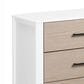 New Haus Radley 6-Drawer Dresser in White and Coastwood, , large