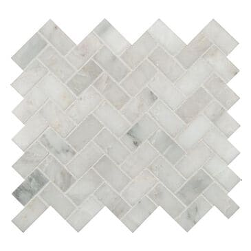 MS International Marble Arabescato Carrara 12" x 12" Honed Natural Stone Mosaic Sheet, , large